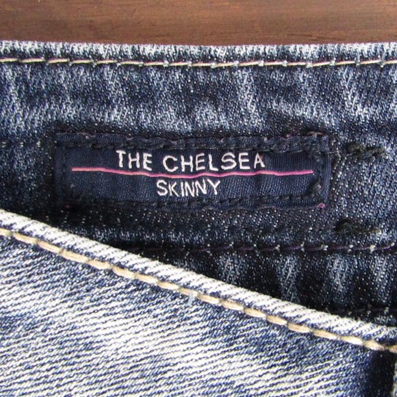 Women's | Vigoss | The Chelsea Skinny | Blue Jeans - Picture 6 of 10